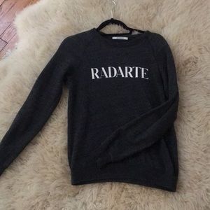 Rodarte Dark grey cozy sweatshirt!